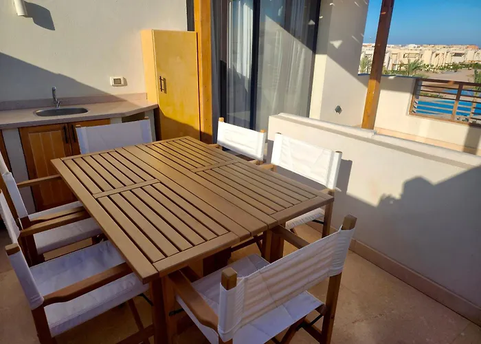 Sunrise To Sunset Rooftop Panorama - El Gouna Shedwan Appartamento Hurghada