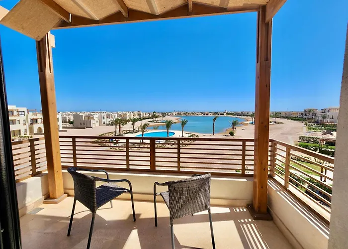 Appartamento Sunrise To Sunset Rooftop Panorama - El Gouna Shedwan *