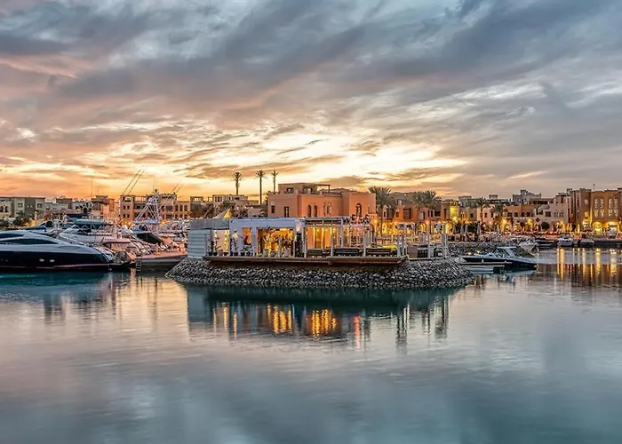 Appartamento Sunrise To Sunset Rooftop Panorama - El Gouna Shedwan *